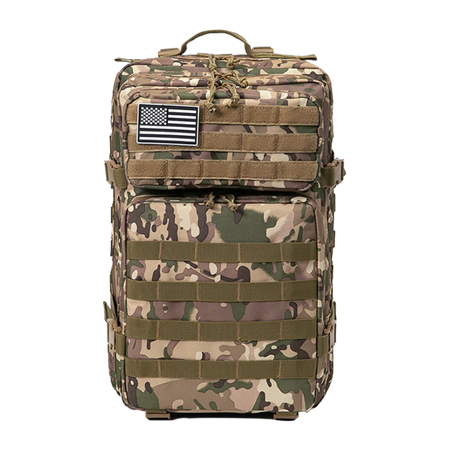  Военный тактический рюкзак для мужчин и женщин 45L Army 3 Days Assault Pack Bag Большой рюкзак с системой Molle